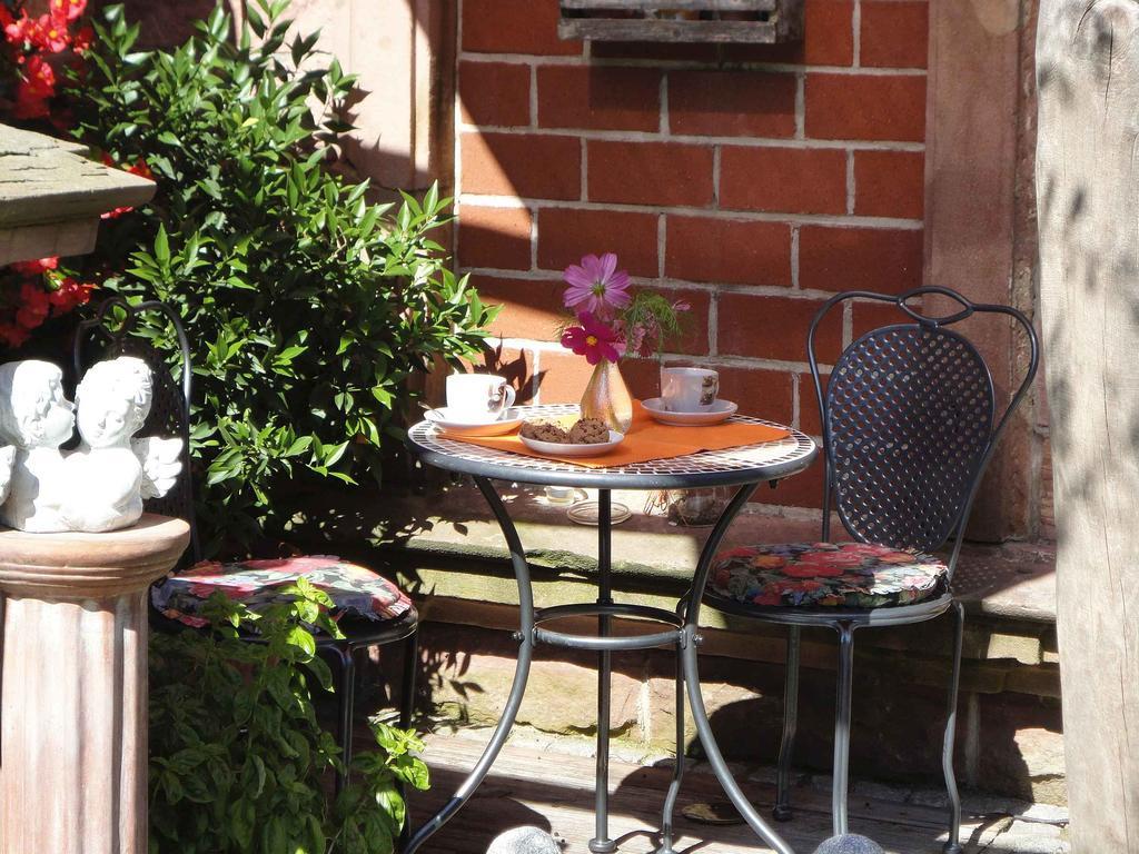 Ferienwohnung Burgblick Lauf Bagian luar foto